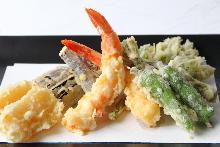 Assorted tempura