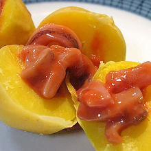 Steamed potatoes with butter