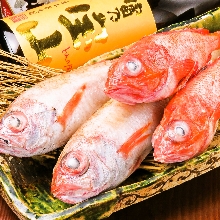 Kichiji rockfish sashimi