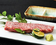 Wagyu beef steak