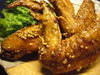 Fried chicken wing tips