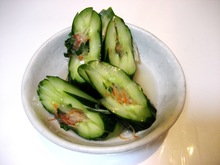 Cucumber kimchi