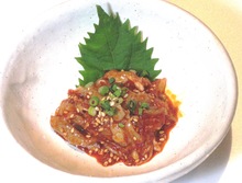 Chanja (Korean spicy marinated cod innards)