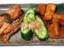 Assorted kimchi, 3 kinds
