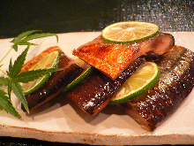 Grilled fish