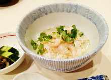 Tempura chazuke (rice with tea)