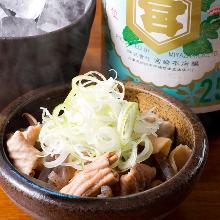 Simmered organ meats