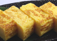 Thick Japanese omelet