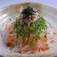 Daikon salad