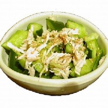 Smashed cucumber salad