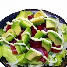 Tuna and avocado salad