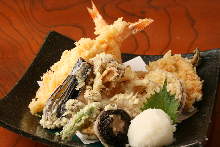 Assorted tempura