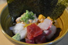 Tuna with natto