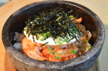 Fried rice with kimchi