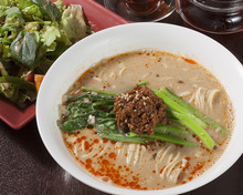 Chinese noodles in Sichuan-style sesame paste soup