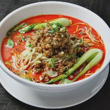 Chinese noodles in Sichuan-style sesame paste soup