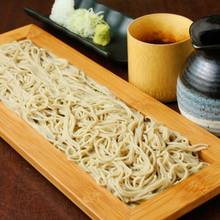 Chilled buckwheat noodles without broth