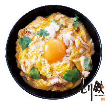 "Oyako" chicken and egg rice bowl