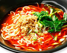 Chinese noodles in Sichuan-style sesame paste soup