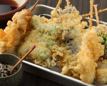 Assorted tempura, 5 kinds