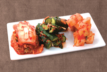 Assorted kimchi, 3 kinds