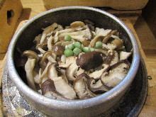 Kamameshi (pot rice)