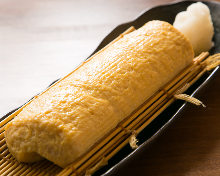 Japanese-style rolled omelet