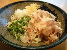 Chilled tanuki buckwheat noodles