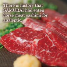 Edible horse meat