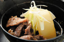 Simmered beef tendon