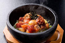 Hot stone rice bowl