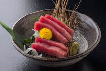 Fatty bluefin tuna sashimi