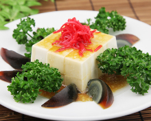 Green pepper tofu