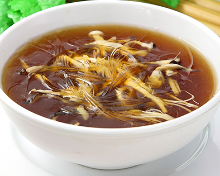 Shark fin soup