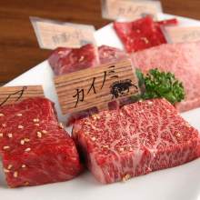 Assorted yakiniku (Red meat)