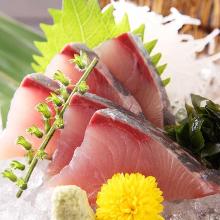 Yellowtail sashimi