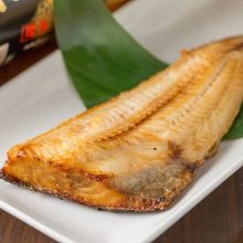 Grilled atka mackerel