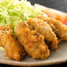 Deep-fried oysters