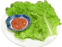 Sangchu (Korean stem lettuce)