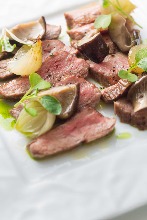 Iberian pork teppanyaki Iberian pork teppanyaki
