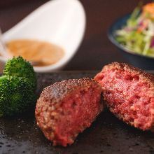 Wagyu hamburger steak