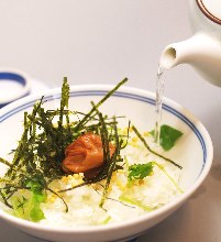 Ochazuke(rice with tea)