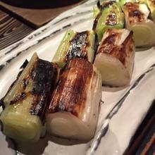 Grilled Green Onions