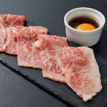 Marbled meat yakiniku