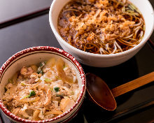 "Oyako" chicken and egg rice bowl