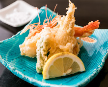 Assorted tempura, 7 kinds