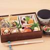 Shokado (square bento box) meal tray