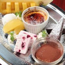 Assorted desserts