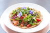 Buckwheat Galette and Lomi Lomi Smoke Salmon Buckwheat Galette and Lomi Lomi Smoke Salmon