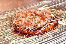 Shrimp okonomiyaki